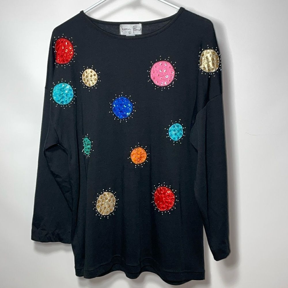 Naomi bee beaded top